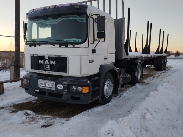 1998 MAN F 2000, белый, 1200000 рублей - вид 6