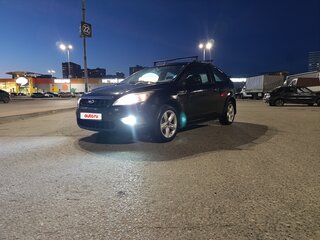 2010 Ford Focus II Рестайлинг, чёрный, 430000 рублей, вид 1