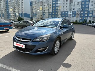 2013 Opel Astra J Рестайлинг, синий, 895000 рублей, вид 1