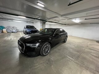 2021 Audi A6 40 TFSI V (C8), чёрный, 3850000 рублей, вид 3