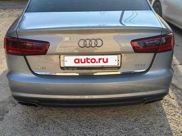 2016 Audi A6 IV (C7) Рестайлинг, серый, 1950000 рублей - вид 2