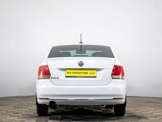 2019 Volkswagen Polo V Рестайлинг, белый, 1049000 рублей, вид 5