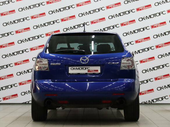 2008 Mazda CX-7 I, синий - вид 4