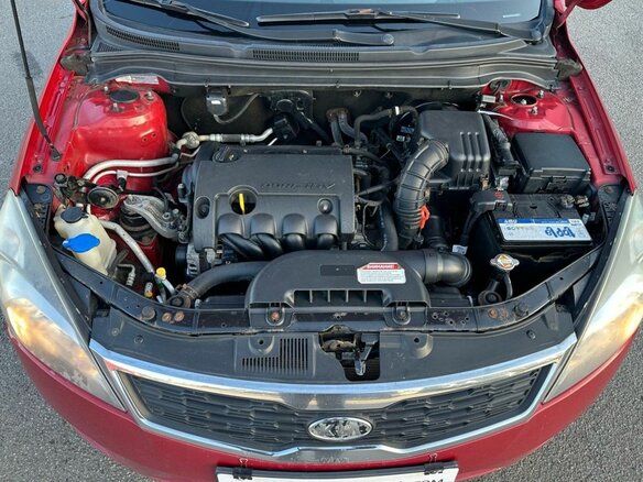 2011 Kia Ceed I Рестайлинг, красный - вид 14