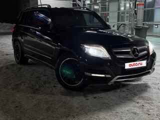2014 Mercedes-Benz GLK-Класс 220 CDI I (X204) Рестайлинг, чёрный, 2100000 рублей, вид 3