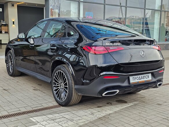2025 Mercedes-Benz GLC Coupe 300 II (C254), чёрный - вид 13