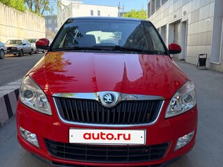 2013 Skoda Fabia II Рестайлинг, красный, 490000 рублей, вид 1
