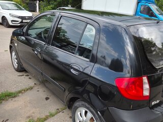 2008 Hyundai Getz I Рестайлинг, чёрный, 290000 рублей, вид 2
