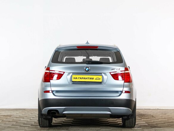 2012 BMW X3 20i xDrive II (F25), голубой, 1779000 рублей - вид 4