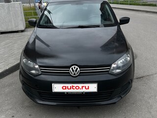 2010 Volkswagen Polo V, чёрный, 455000 рублей, вид 1