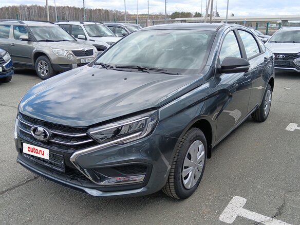 2026 Lada (ВАЗ) Vesta I Рестайлинг (NG), серебристый