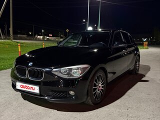 2012 BMW 1 серии 116i II (F20/F21), чёрный, 1190000 рублей, вид 1