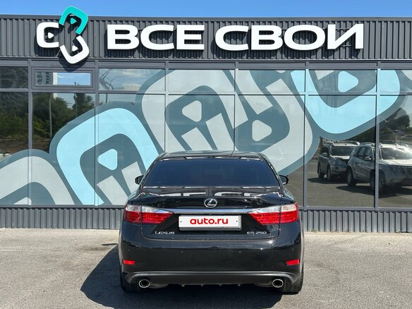 2012 Lexus ES 250 VI, чёрный - вид 5