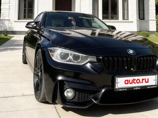 2014 BMW 3 серии 316i VI (F3x), чёрный, 1400000 рублей, вид 4