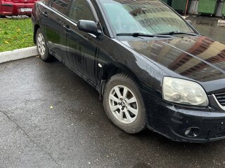 2007 Mitsubishi Galant IX Рестайлинг, чёрный, 400000 рублей, вид 2