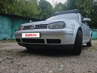 2002 Volkswagen Golf IV, серебристый, 390000 рублей, вид 4