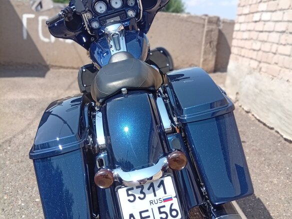 2012 Harley-Davidson Street Glide, синий, 1100000 рублей - вид 11
