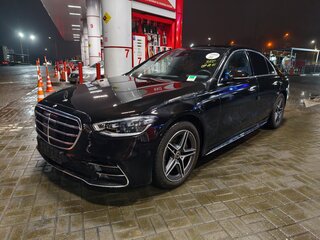 2021 Mercedes-Benz S-Класс 400 d 4MATIC VII (W223), чёрный, 8700000 рублей, вид 1