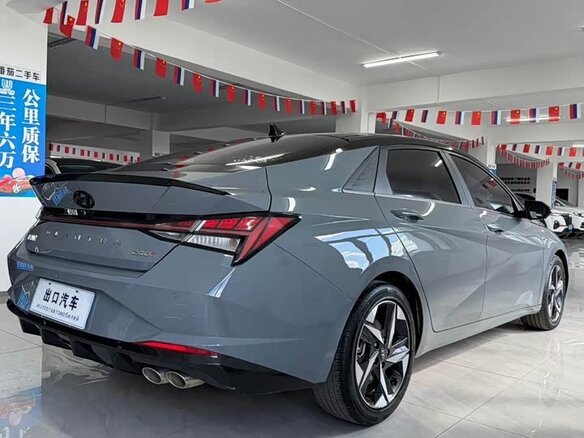 2022 Hyundai Elantra VII (CN7), серый, 1235000 рублей - вид 4
