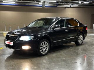 2009 Skoda Superb II, чёрный, 845000 рублей, вид 2