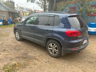 2014 Volkswagen Tiguan I Рестайлинг, синий, 890000 рублей, вид 4