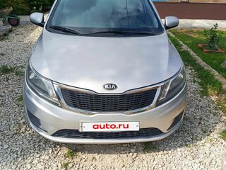 2014 Kia Rio III, серебристый, 950000 рублей, вид 1