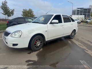 2014 Lada (ВАЗ) Priora I Рестайлинг, белый, 490000 рублей, вид 1