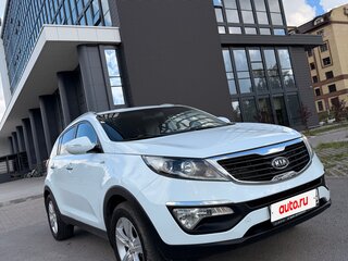 2012 Kia Sportage III, белый, 1249000 рублей, вид 3