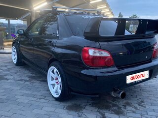 2003 Subaru Impreza II Рестайлинг 1, чёрный, 550000 рублей, вид 2