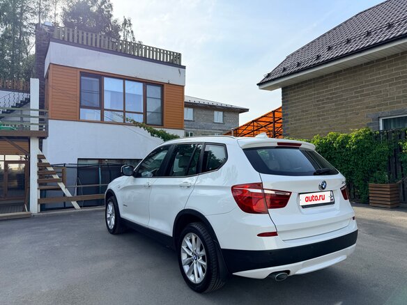 2012 BMW X3 20d xDrive II (F25), белый, 1695000 рублей - вид 6