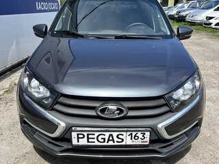 2019 Lada (ВАЗ) Granta I Рестайлинг, серебристый, 555000 рублей, вид 2