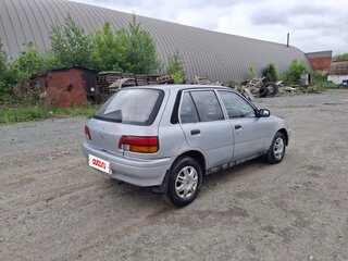1994 Toyota Starlet IV (P80), серебристый, 163000 рублей, вид 4