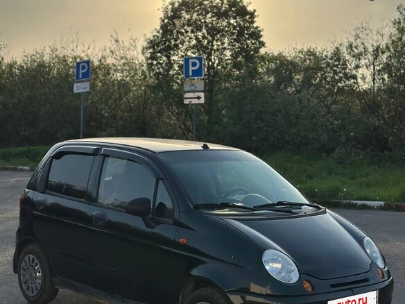 2009 Daewoo Matiz I Рестайлинг, чёрный, 130000 рублей - вид 1
