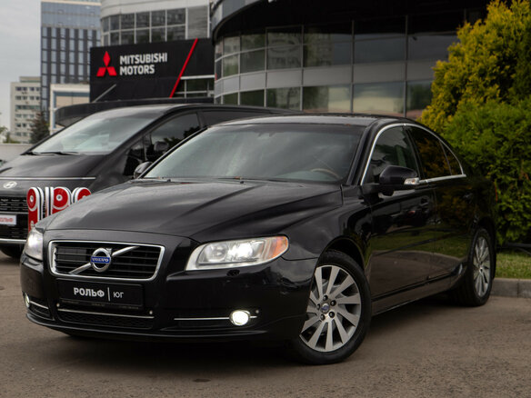 2010 Volvo S80 II Рестайлинг, чёрный - вид 23