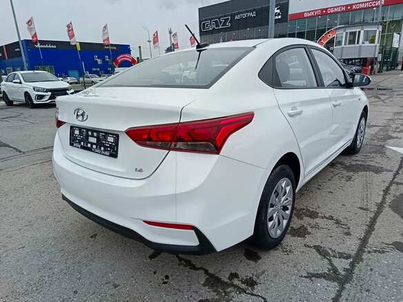 2019 Hyundai Solaris II, белый, 1364995 рублей - вид 6
