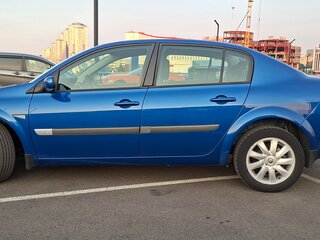 2006 Renault Megane II Рестайлинг, синий, 590000 рублей, вид 4
