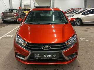 2019 Lada (ВАЗ) Vesta SW I, красный, 995000 рублей, вид 2