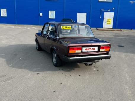2012 Lada (ВАЗ) 2107, серебристый, 205000 рублей, вид 3
