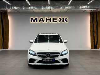 2021 Mercedes-Benz C-Класс 200 IV (W205) Рестайлинг, белый, 4000000 рублей, вид 2