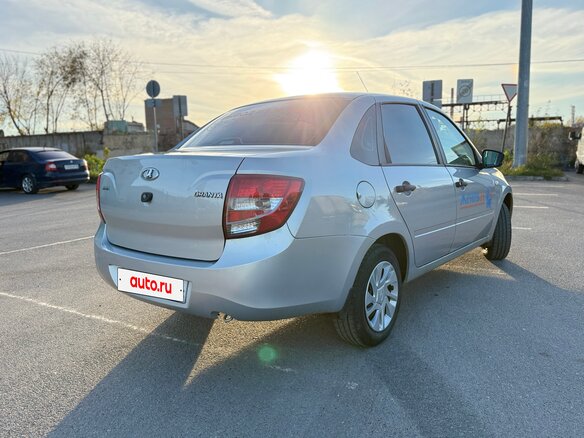 2017 Lada (ВАЗ) Granta I, серебристый - вид 2