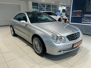 2002 Mercedes-Benz CLK-Класс 200 II (W209), серебристый, 599000 рублей, вид 3