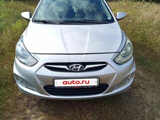 2012 Hyundai Solaris I, серый, 850000 рублей, вид 1