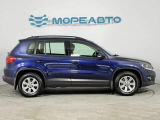 2013 Volkswagen Tiguan I Рестайлинг, синий, 1160000 рублей, вид 4