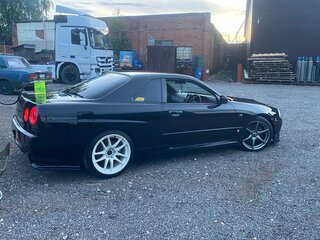 1998 Nissan Skyline X (R34), чёрный, 3000000 рублей, вид 4