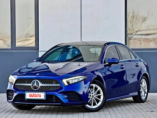 2023 Mercedes-Benz A-Класс 180 Long IV (W177) Рестайлинг, синий, 1620004 рублей, вид 1