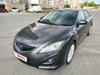 2011 Mazda 6 II (GH) Рестайлинг, серый, 890000 рублей, вид 1