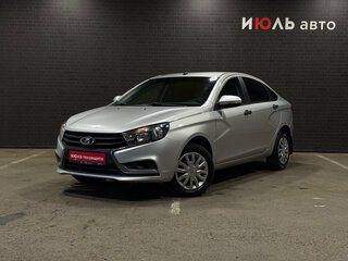 2021 Lada (ВАЗ) Vesta I, серебристый, 1049000 рублей, вид 1