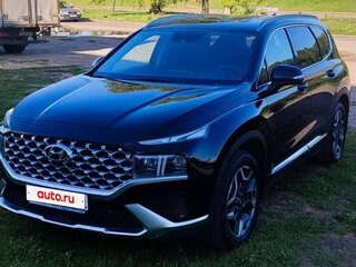 2022 Hyundai Santa Fe IV Рестайлинг, чёрный, 3700000 рублей, вид 1