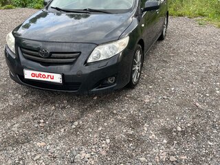 2007 Toyota Corolla AMT X (E140, E150), чёрный, 750000 рублей, вид 3