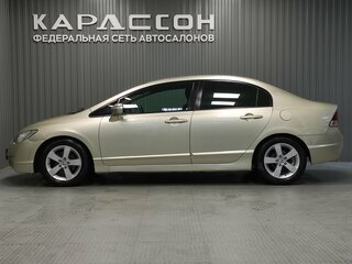 2008 Honda Civic VIII, бежевый, 620000 рублей, вид 5